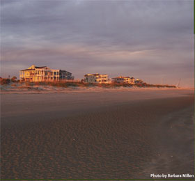 Isle of Palms [IoP], South Carolina as viewed from the beach