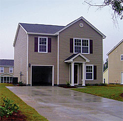 photo of new home in Windsor Hill, North Charleston, South Carolina.
